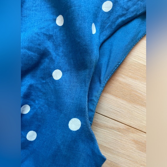 Boden US 4 Dress Blue and White Polkadot Fit and Flare - Picture 5 of 7